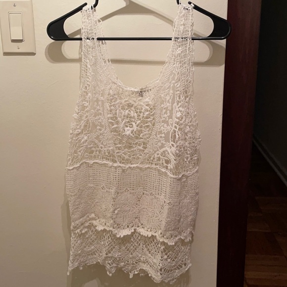Zara lace tank top - Picture 2 of 6